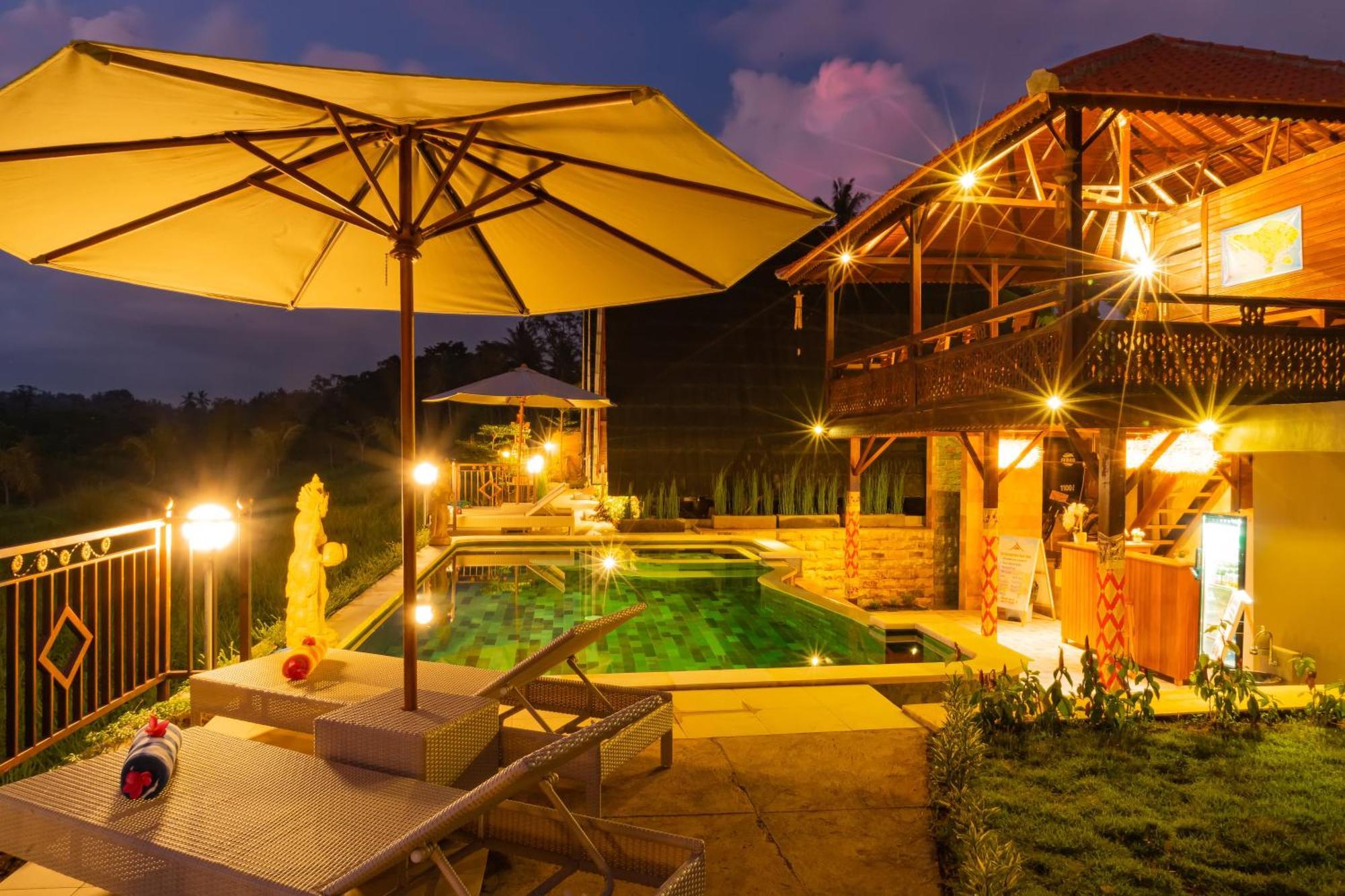 The Pyramid Ubud River Villas Payangan Buitenkant foto