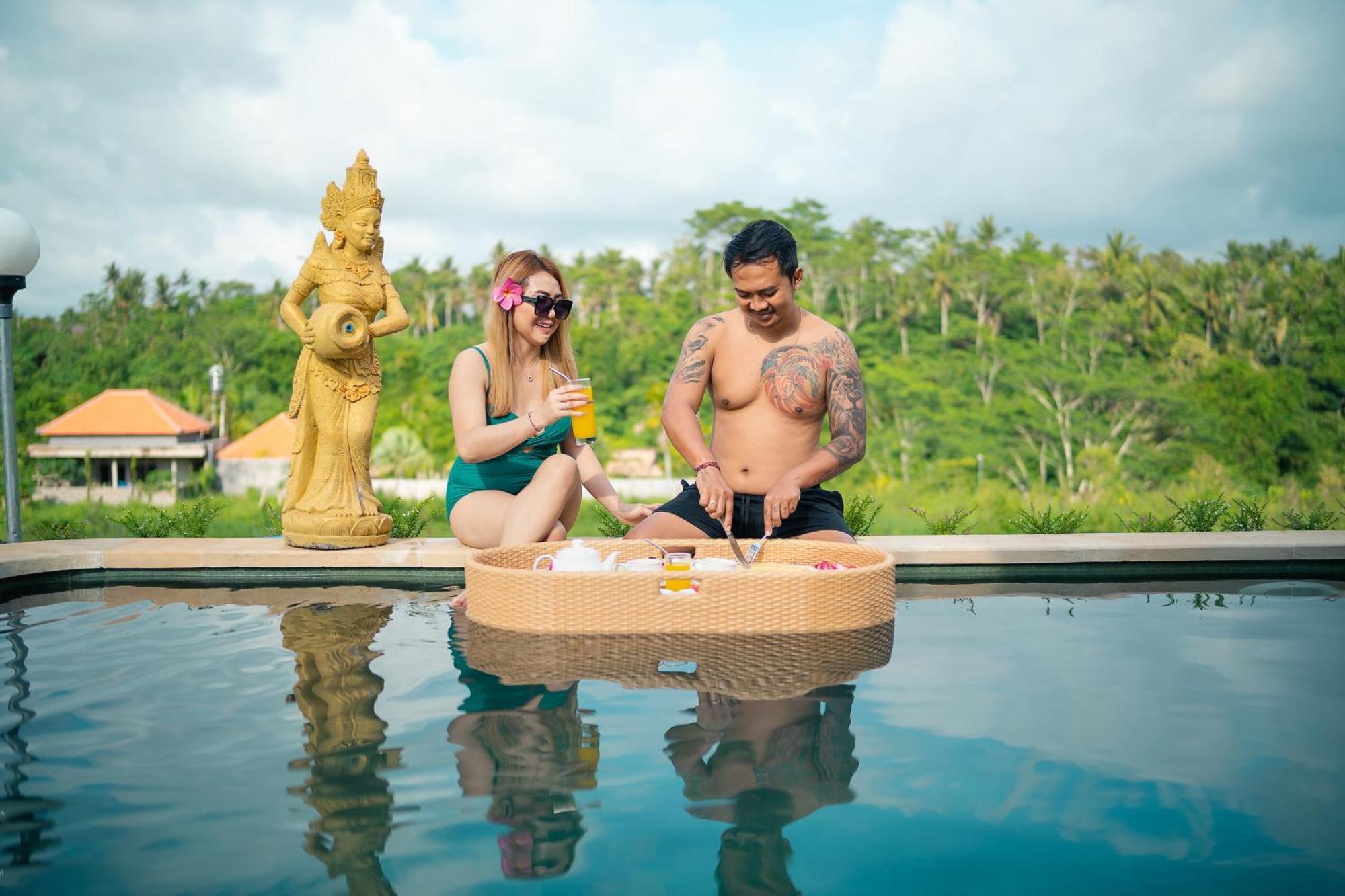 The Pyramid Ubud River Villas Payangan Buitenkant foto